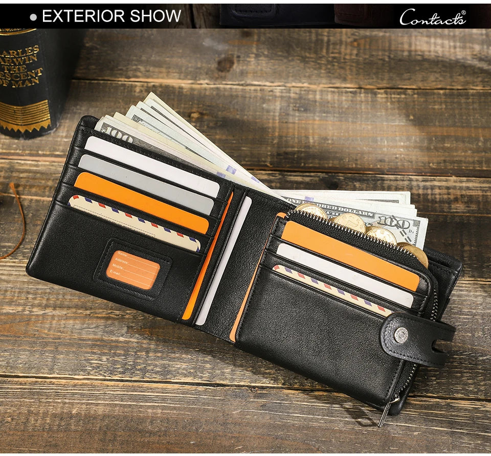 Men's Highly Durable Leather Wallet