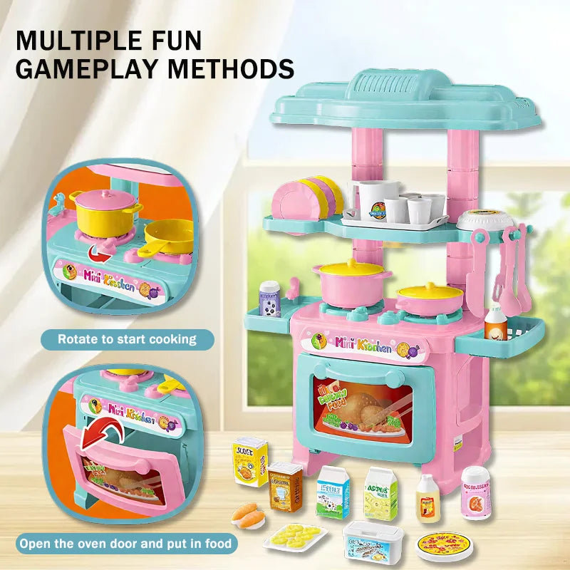 Kitchen Countertop Set for Girls