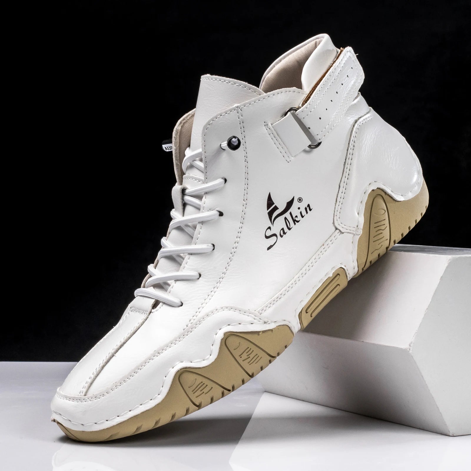 Men's Everest Combat Boot in High-Quality Leather