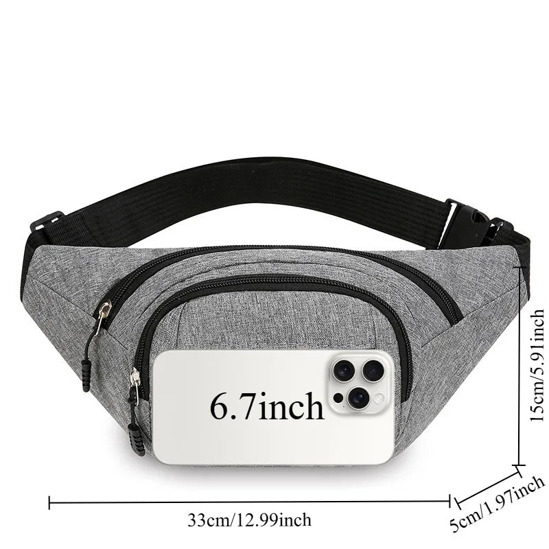 Lightweight and Durable Men's Fanny Pack for Everyday Use