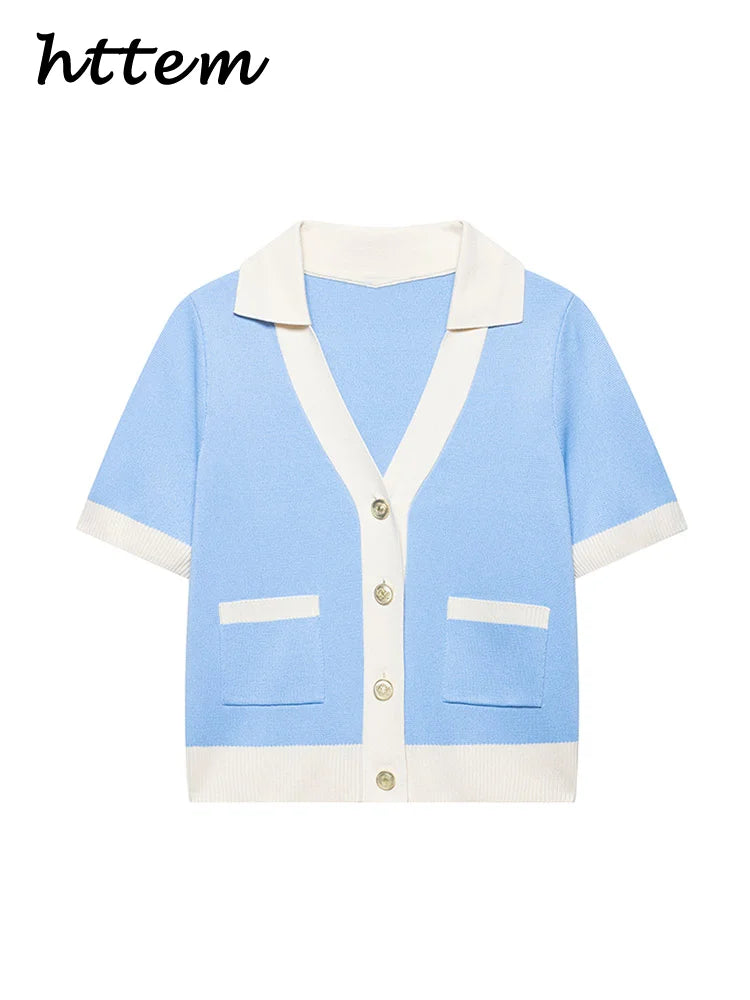 Elegant Knitted Top and Skirt Set Trend 2026