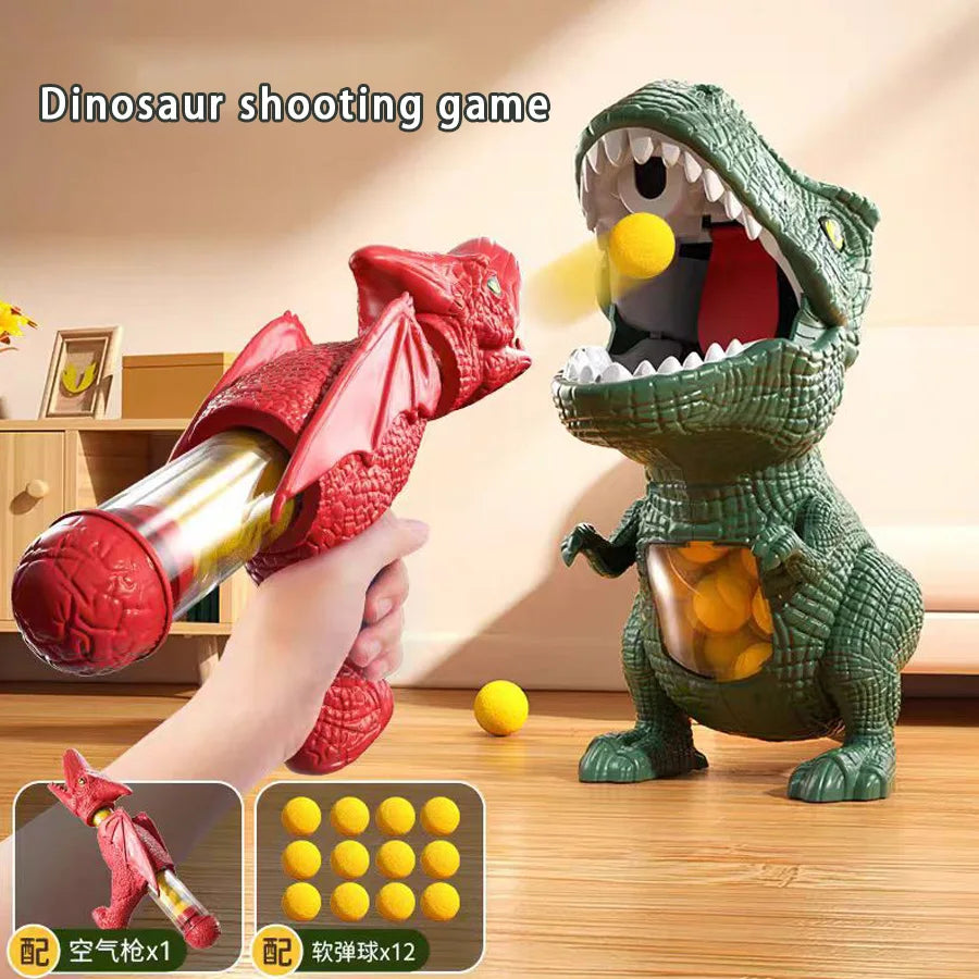 Dinosaur Shooting Tyrannosaurus Rex Ball Soft Bullet Gun
