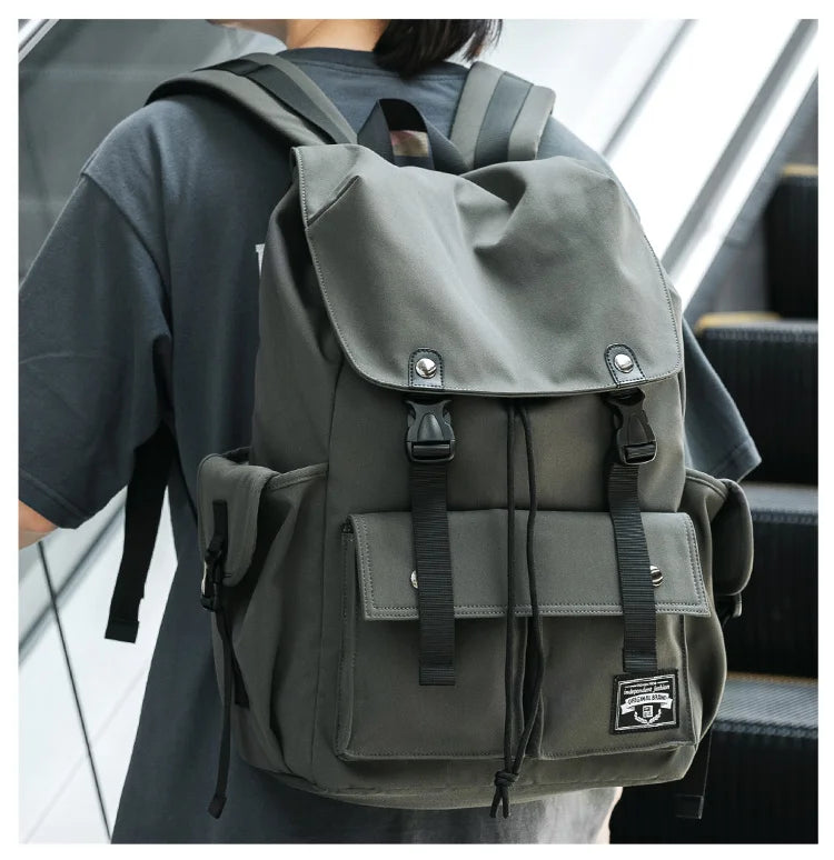 Large Waterproof Travel Backpack Laptop School Bag