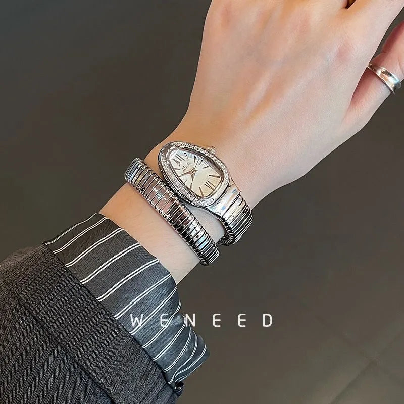 Luxury Snake Head Women's Watch