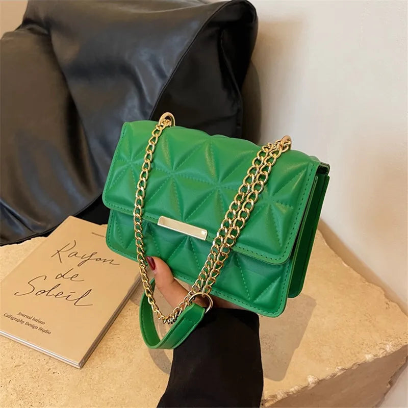 Chic Small Square Women's Shoulder Bag