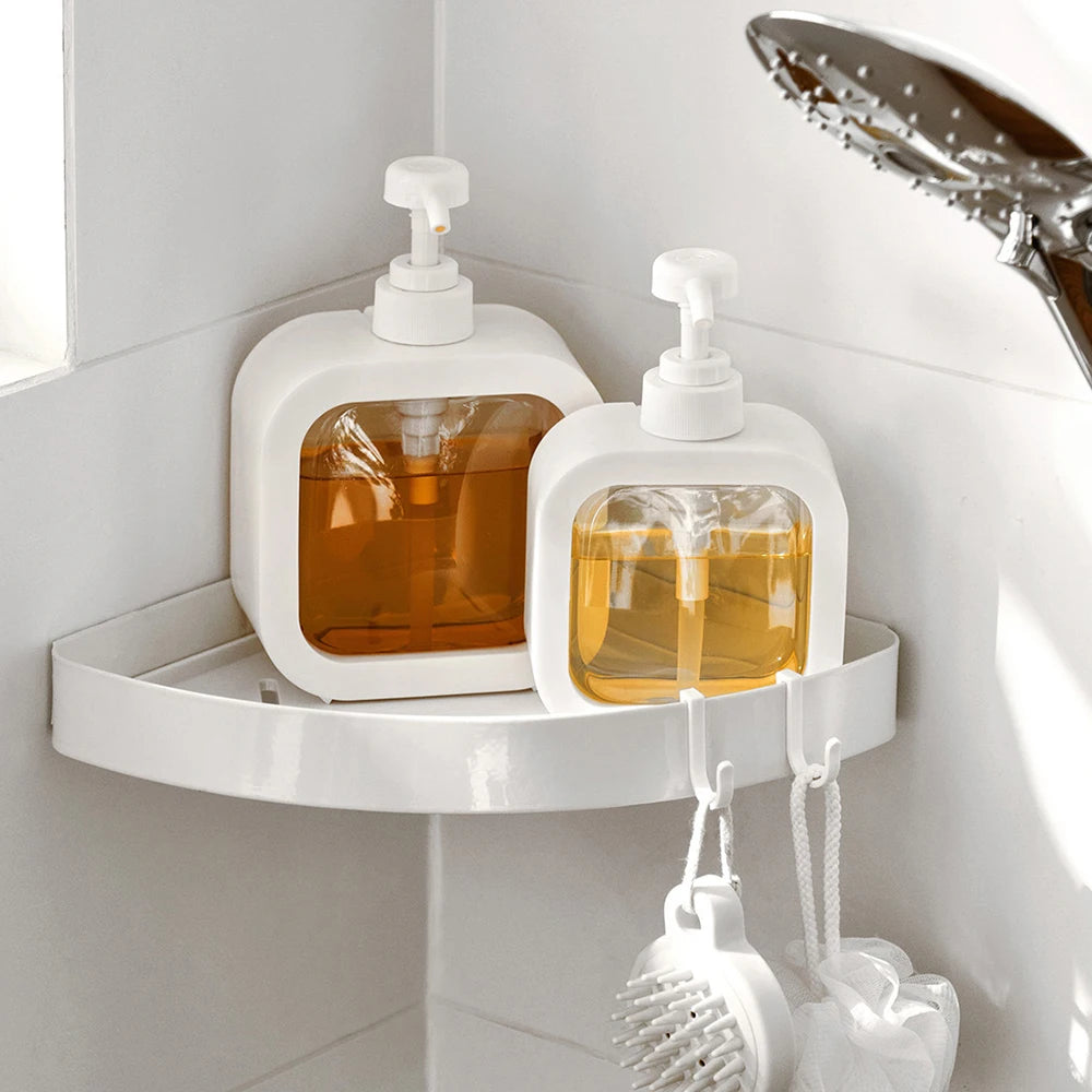 Large-Capacity Transparent Soap Dispenser – Travel, Kitchen & Bathroom Bottle