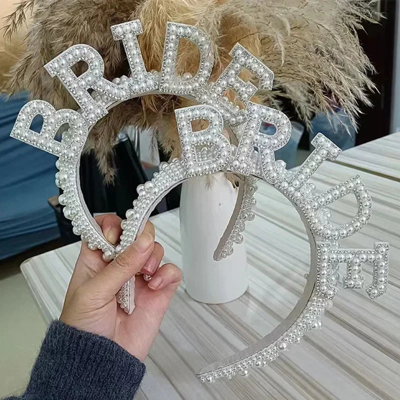Pearl Crown for Bride's Bachelorette Party