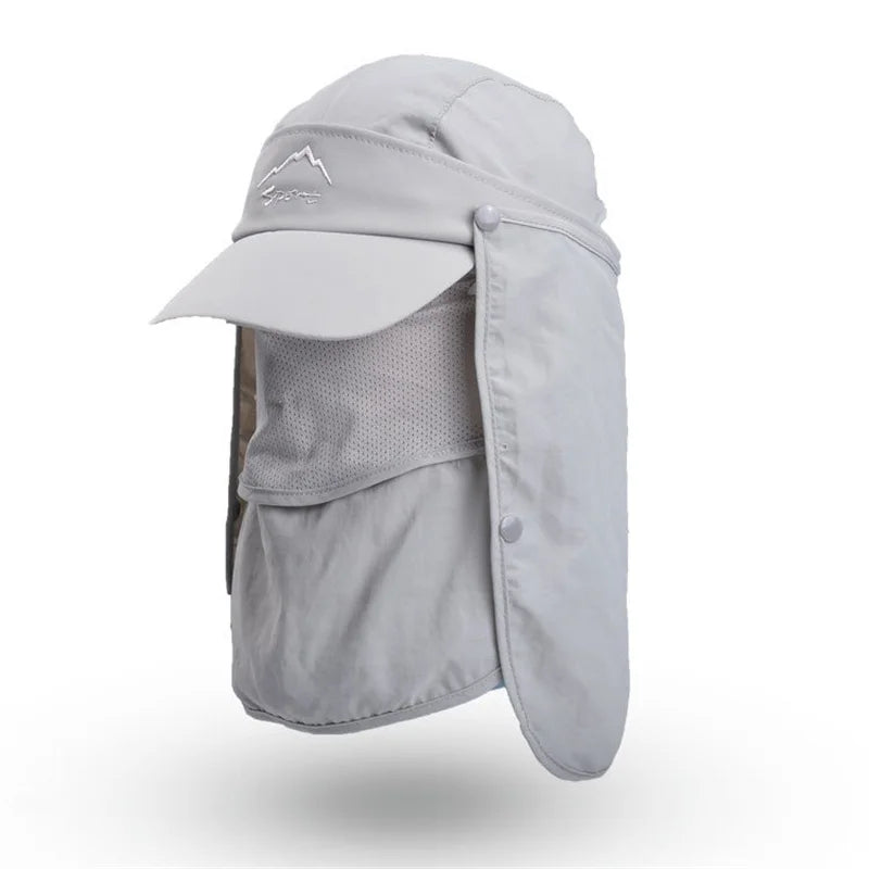 Multifunctional Summer Anti-UV Sunscreen Hat with Neck Protection
