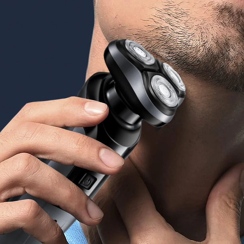 3-in-1 Rechargeable Portable Electric Shaver for Men