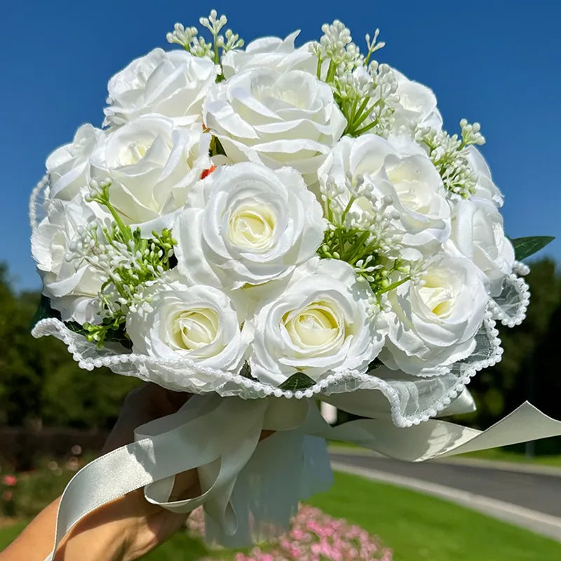 Premium Bridal Bouquet for Wedding Make your Dream Come True