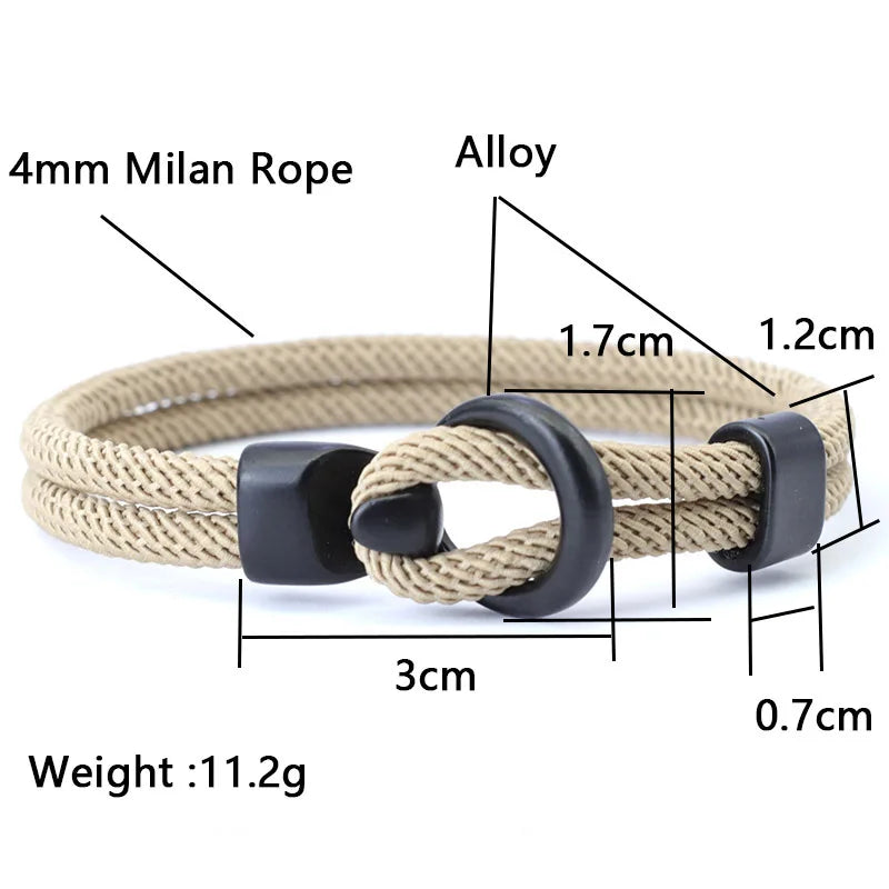 Men's Rope Bracelet, the Perfect Combination of Style, Durability and Functionality