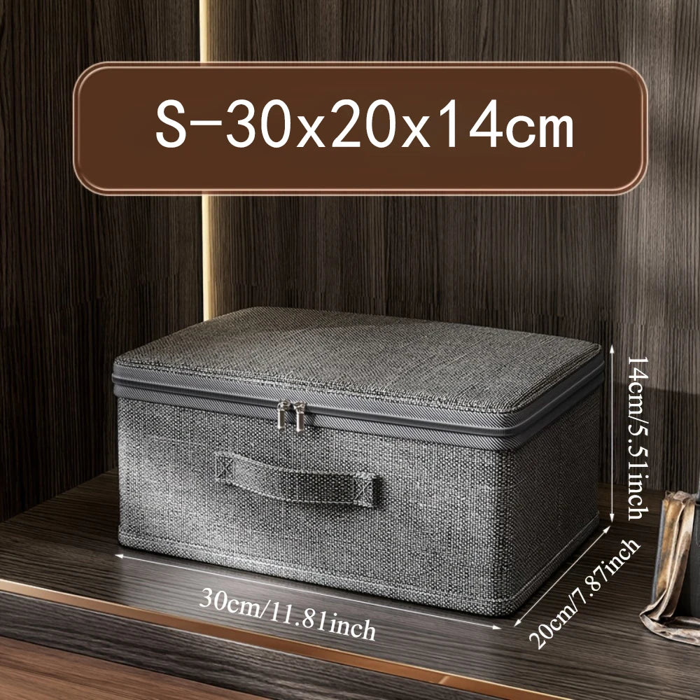 Foldable Fabric Storage Box – Multi-Purpose Closet & Home Organizer