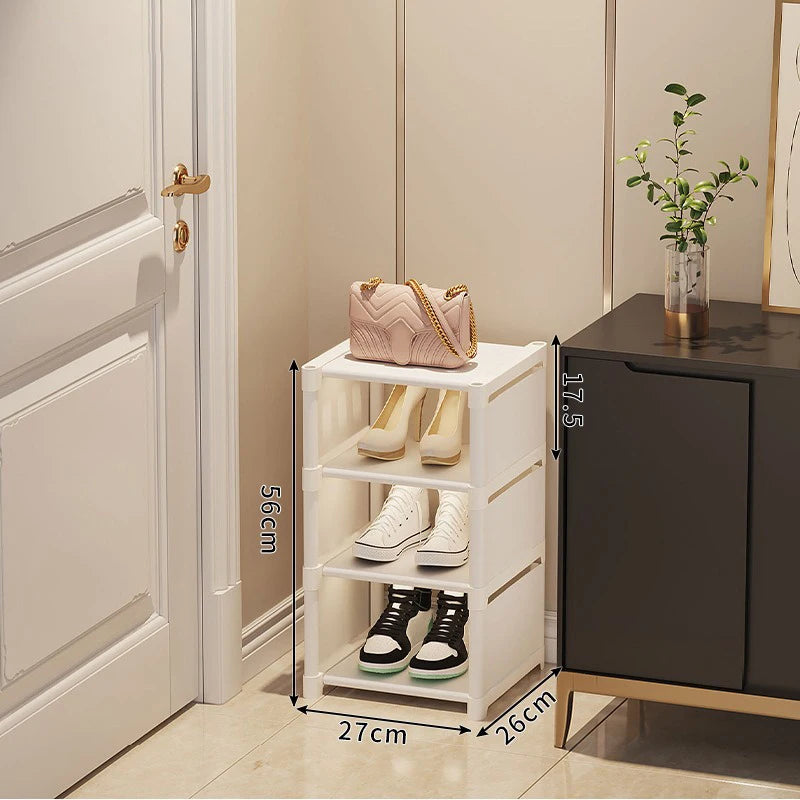 Multi-Layer Shoe Rack Organizer – Adjustable Stackable Space-Saving Shelf