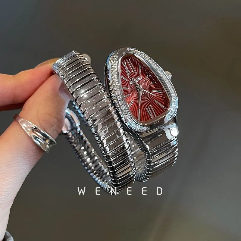 Luxury Snake Head Women's Watch