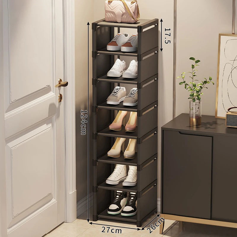 Multi-Layer Shoe Rack Organizer – Adjustable Stackable Space-Saving Shelf