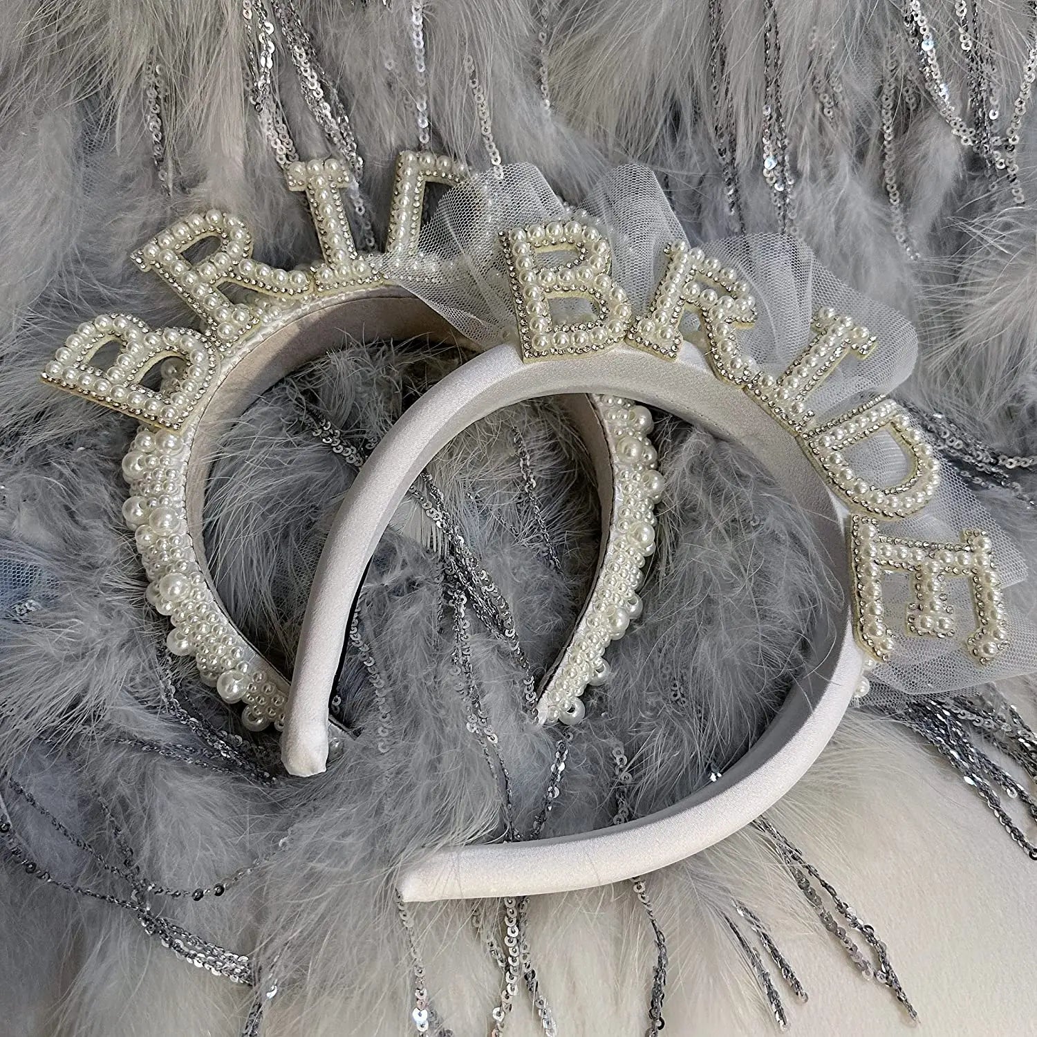 Pearl Crown for Bride's Bachelorette Party