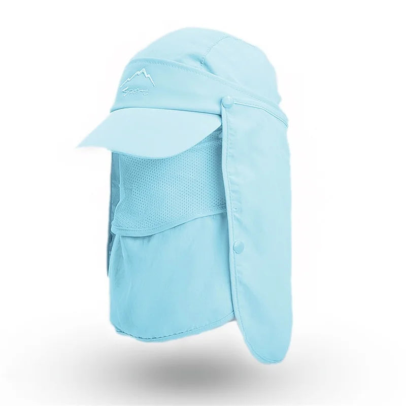 Multifunctional Summer Anti-UV Sunscreen Hat with Neck Protection