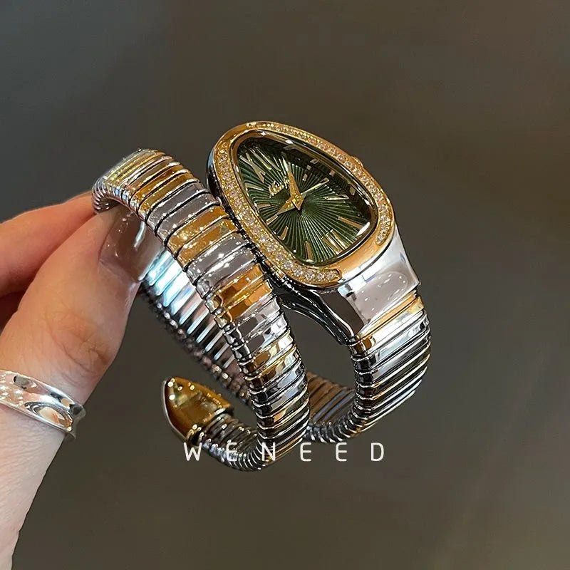Luxury Snake Head Women's Watch